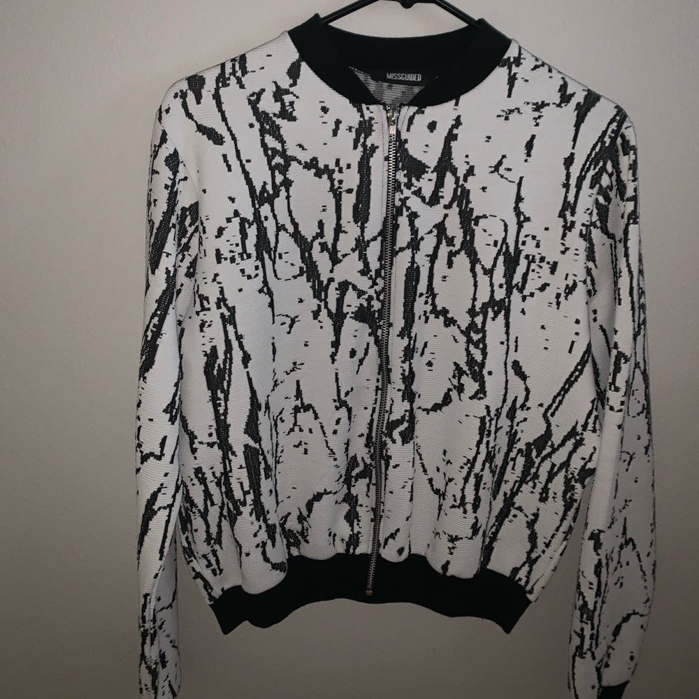 Missguided Bomber Jacket- Size small